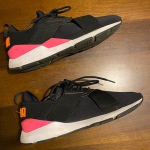 Puma sock sneakers, black